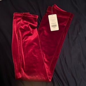Fabletics velour leggings